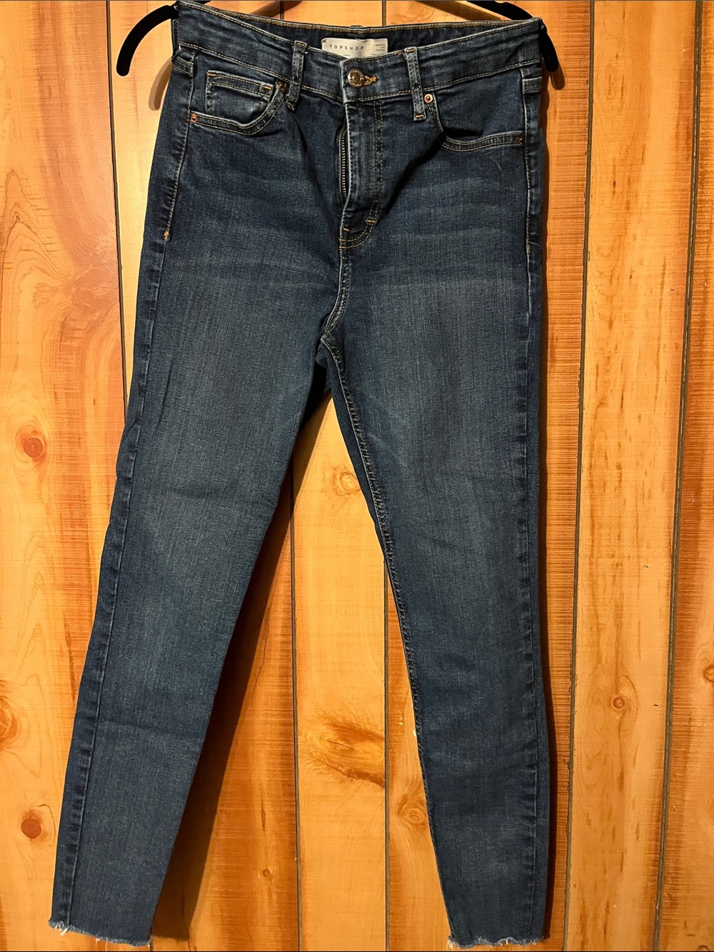 Topshop Indigo Skinny Jeans